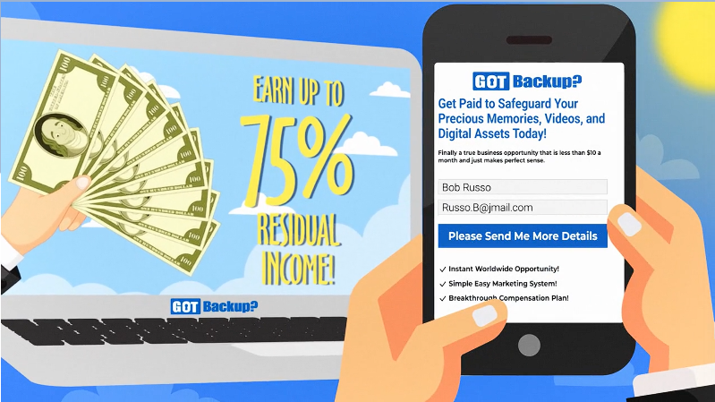 GotBackup Earning You Money